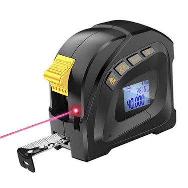 4-in-1 5M Tape/40M Laser Rangefinder Digital Tape Measure Distance Meter IP54 Waterproof USB Rechargeable from NSE Imports #1.